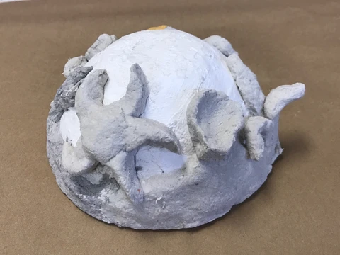 Art teacher Susan Bivona submitted this dynamic Under the Sea Sculpture lesson plan in the ACTIVA Mystery Box Contest.  Click through for the full lesson plan.